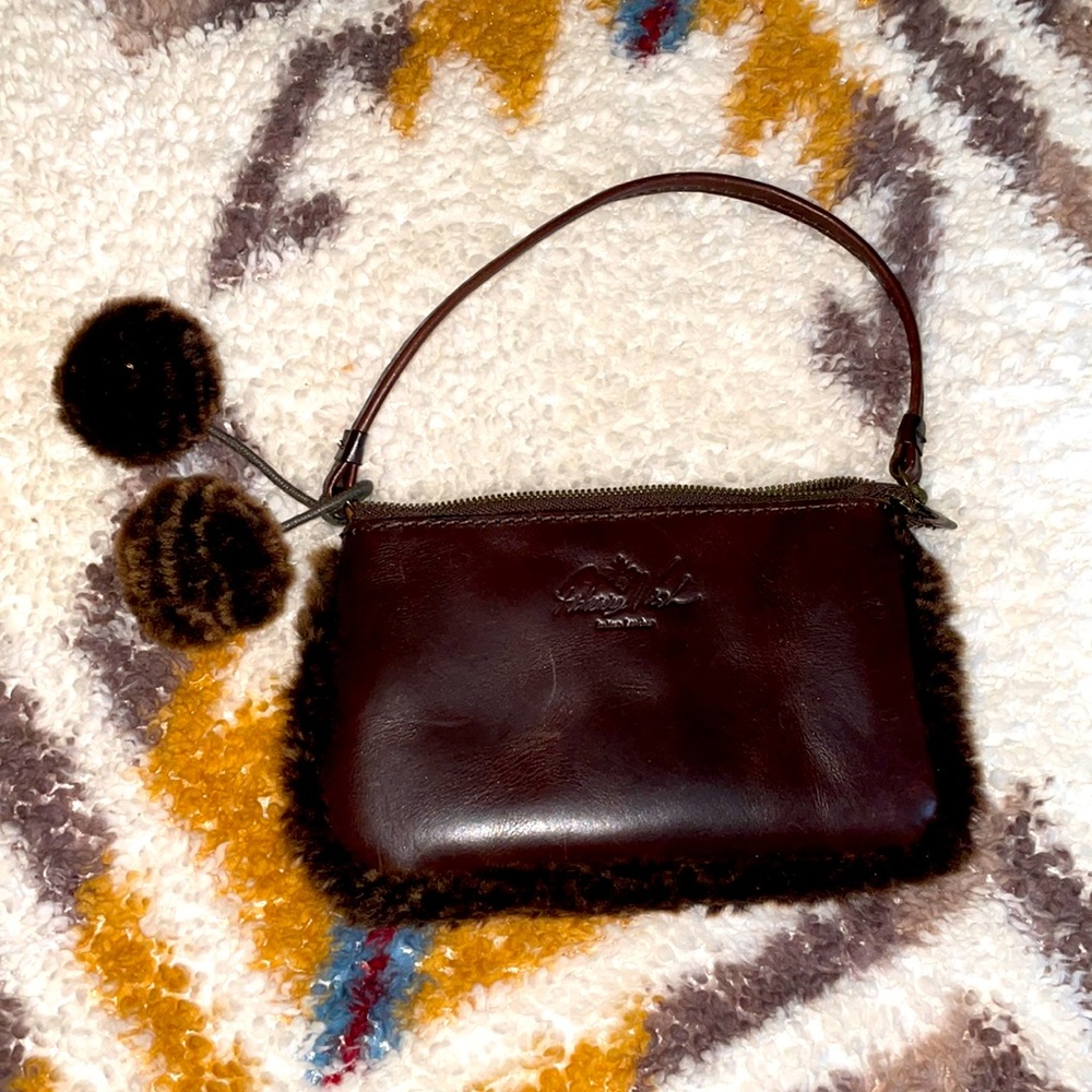 Patricia Nash Leather Wristlet NWOT